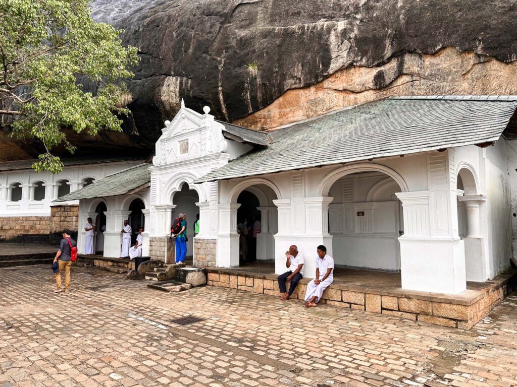 Tempio delle grotte di Dambulla in Sri Lanka