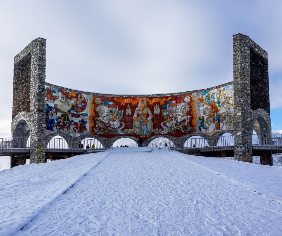 Monumento all’Amicizia tra i popoli georgiano e russo